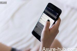 Axure教程：微信朋友圈的状态栏及标题栏效果