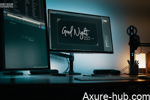 Axure8.0：仿“人人都是PM”首页导航