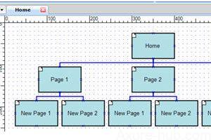 AxureRP介绍–架构图和流程图