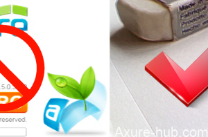 在熟练使用2B铅笔前，请不要打开Axure