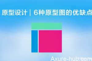 原型设计｜6种原型图的优缺点