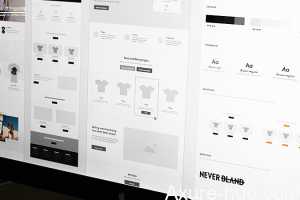 Axure8.0轻松制作简单拖动按钮元件换位置效果