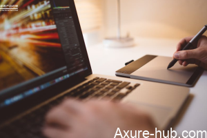 Axure｜豆瓣电影APP：滑屏切换和菜单顶部吸附结合的交互实现