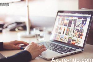 Axure：电商网站图片放大镜效果