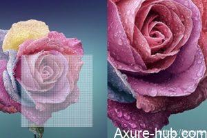 Axure教程｜淘宝网商品图片放大镜效果制作