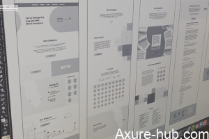 Axure 教程：带放大效果的轮播图
