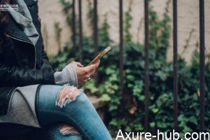 Axure教程：动态面板实现侧滑菜单