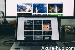 Axure：显示/隐藏中的推动和拉动原理分享