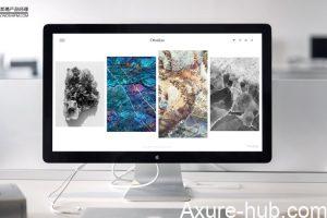 Axure教程：广告图片自动轮播+点击切换