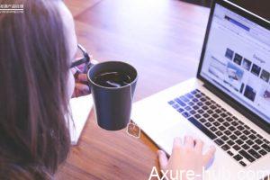 Axure教程：导航栏的制作（鼠标移入显示子栏目，移出隐藏）