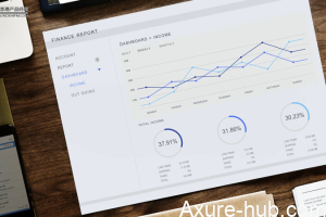 Axure教程 | 如何制作股市走势图的鼠标跟随效果？