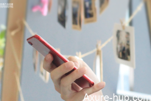 Axure制作页面下拉时，顶部导航浮动并切换的交互效果