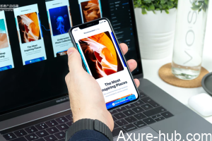Axure教程：动态面板实现轮播图效果